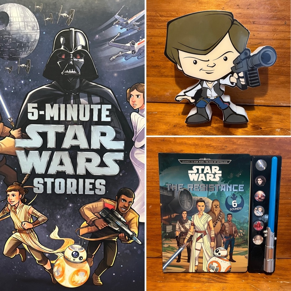 Star Wars Books and Nightlight